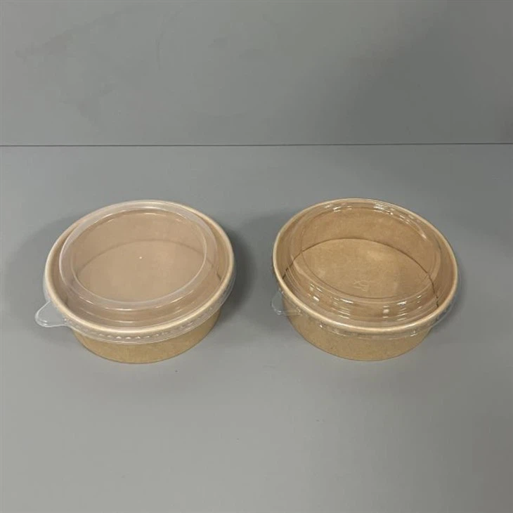 500 ml 150 mm brun kraftpappersskål