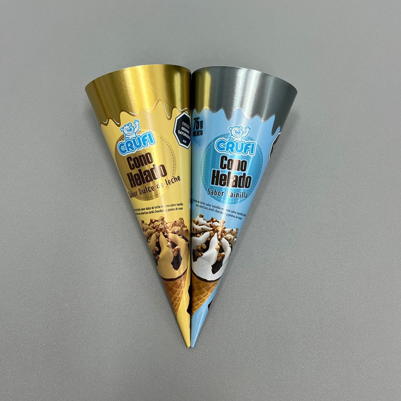 custom printed ice cream cone sleeves custom printed ice cream cone sleeves